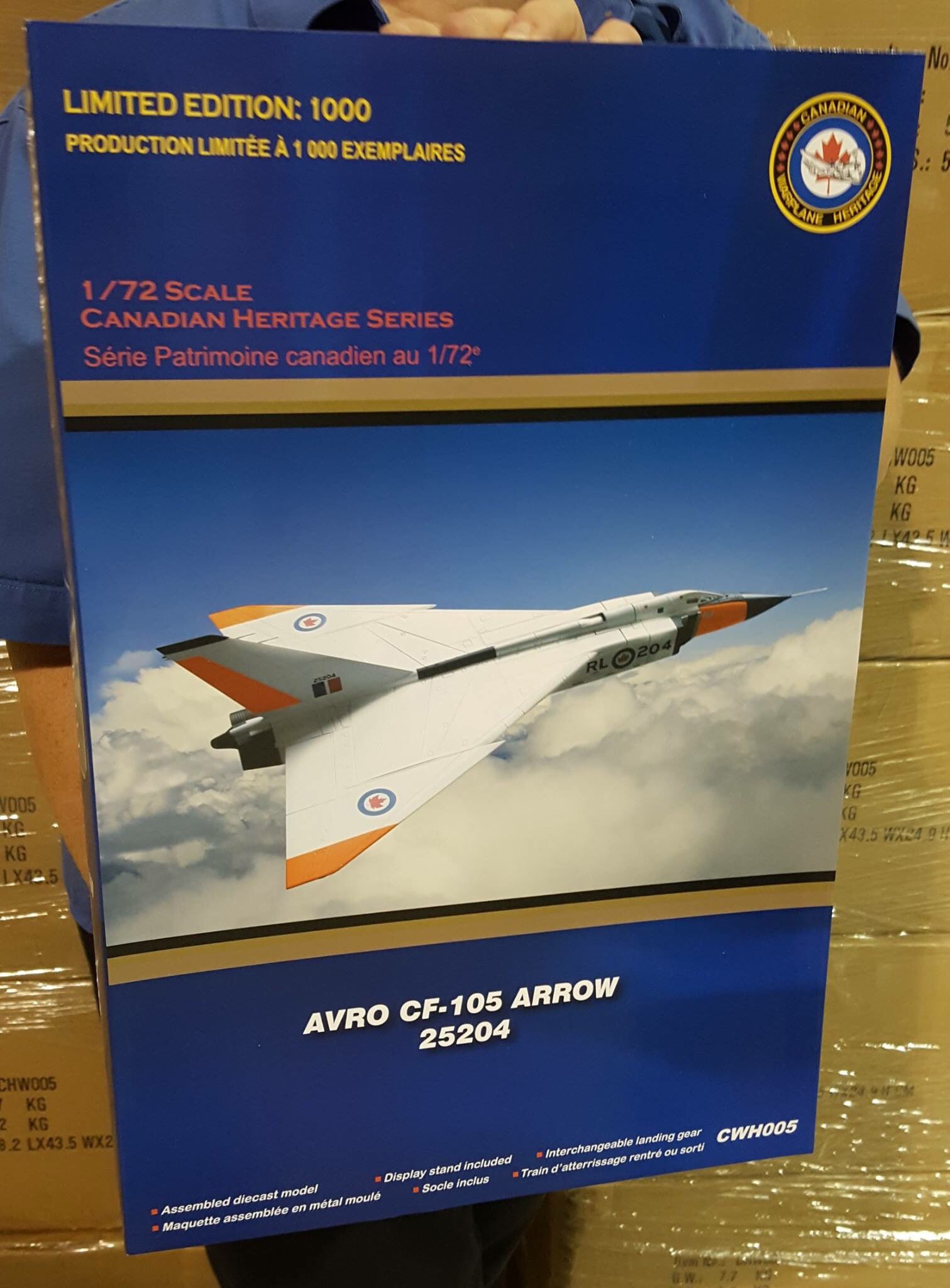 avro arrow diecast