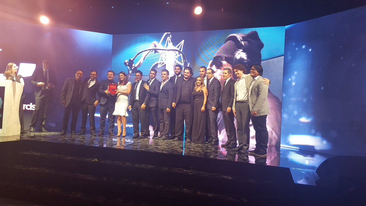 DXBMediaCity's tweet image. Congratulations to our partners @LeoBurnettMENA &amp;amp; @StarcomME #Dubai winning Gold in the Entertainment and Sports category at #menaeffie16!