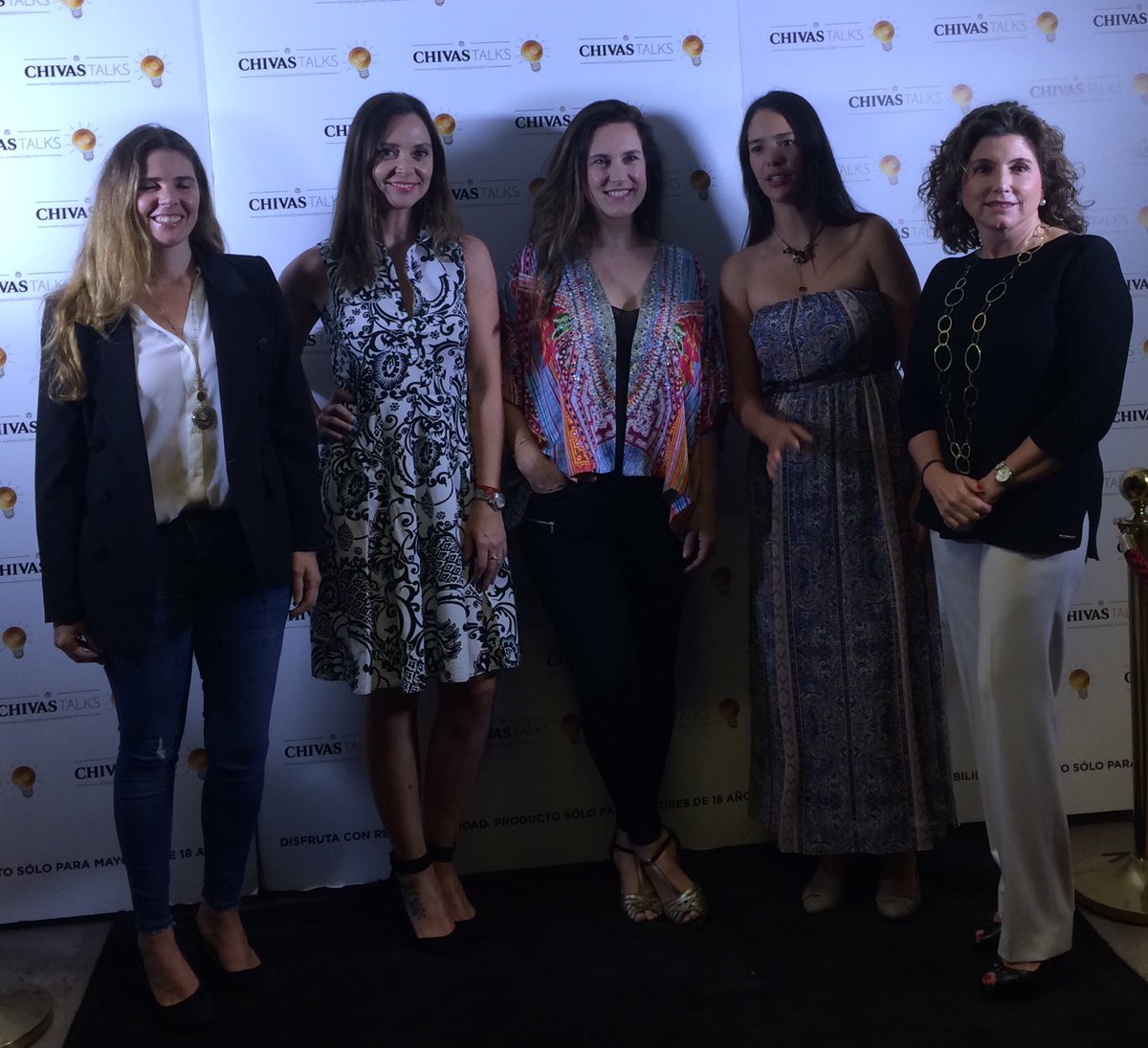 Presentamos a las speakers de la nueva edición #ChivasTalks.
<a href="/fernandavicen/">fernanda vicente</a> , C. Echenique, <a href="/MahaniTeave/">Mahani Teave </a>, <a href="/especueto/">Esperanza Cueto</a> desde <a href="/iF_ideasfactory/">iF Chile</a>