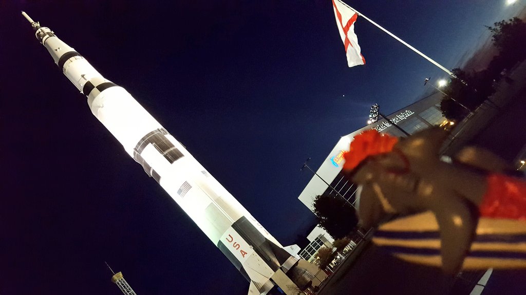 Finntheshark's tweet photo. #finntheshark visits #Huntsville #AL #space #rocket #finalfrontier @RocketCenterUSA Finn wants to be an #Astronaut #Astronauts https://t.co/Ofrvt2an1a