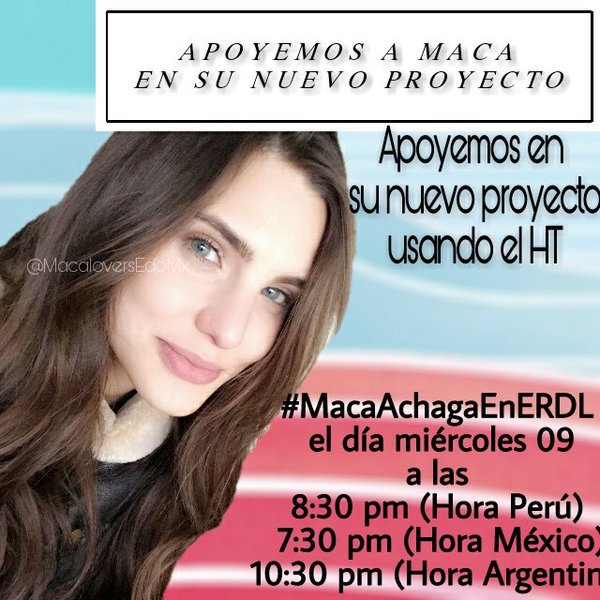 PeruConMaca's tweet photo. Hoy TT para Maca. RT para difundir. 💪🏼💜 https://t.co/3oL71dpyMy