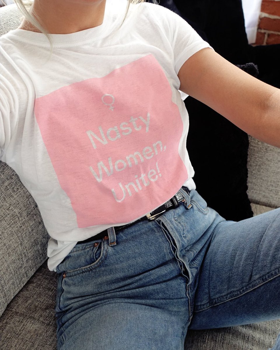 NastyGal's tweet photo. Our #wcw today—Nasty Women everywhere. We can and WILL break that glass ceiling, stay strong. 💪 https://t.co/qvpcH2FuqF