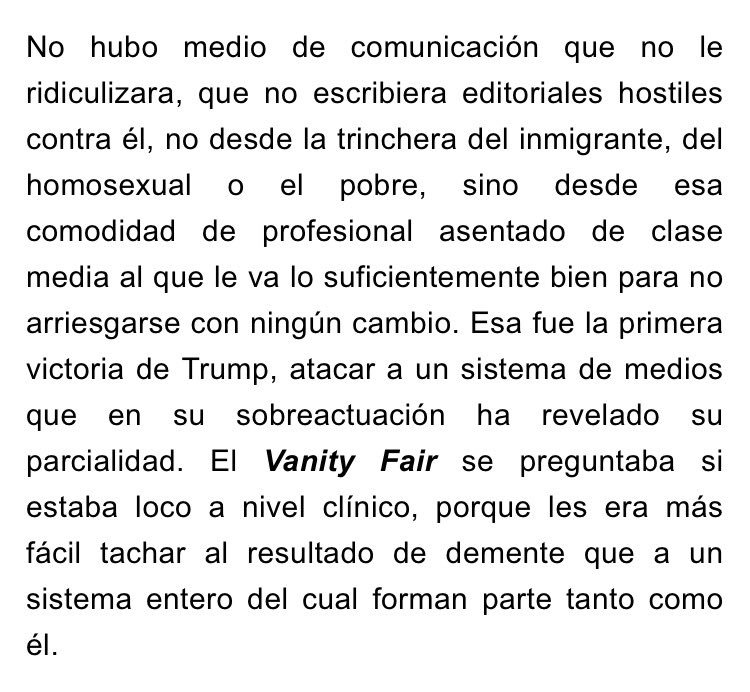 PabloIglesias's tweet photo. Lo mejor que he leído hasta ahora sobre la victoria de Trump; este artículo de @diasasaigonados   https://t.co/w7tm5YExiG https://t.co/dQKixlGPLp