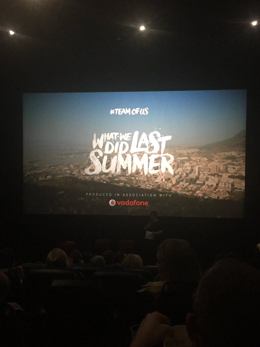 ca_kearns's tweet photo. Getting a sneak peak of the Vodafone documentary 'What we did last Summer' which is airing on RTE tomorow night at 10.15pm #TeamOfUs https://t.co/O6ZI6HS0KQ