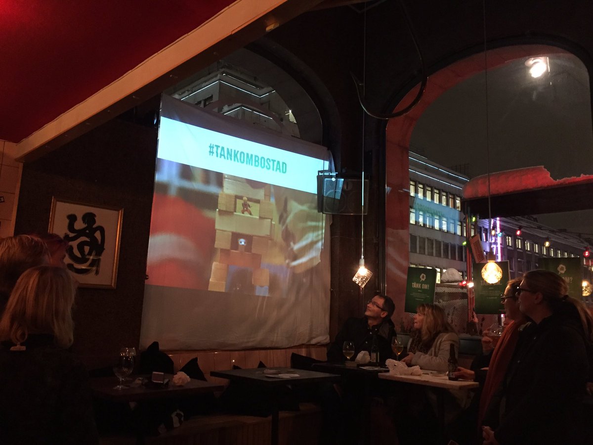 Sysanna's tweet photo. Här premiärvisar vi MP Stockholmsregionens film om byggande. Tack Chimney Pot för produktionen! https://t.co/G1k0eAJKft #tankombostad https://t.co/PlWfrgpxXx