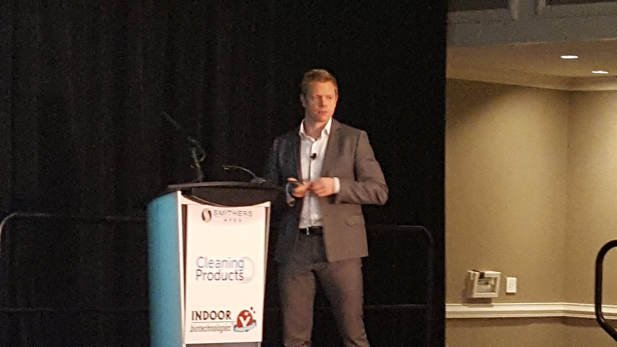 CleanInstitute's tweet photo. At #CPUS16, @Novozymes Kristoffer Gleberg talk about engaging consumers &amp; building brands with enzymes. https://t.co/OS1QfDHu1t