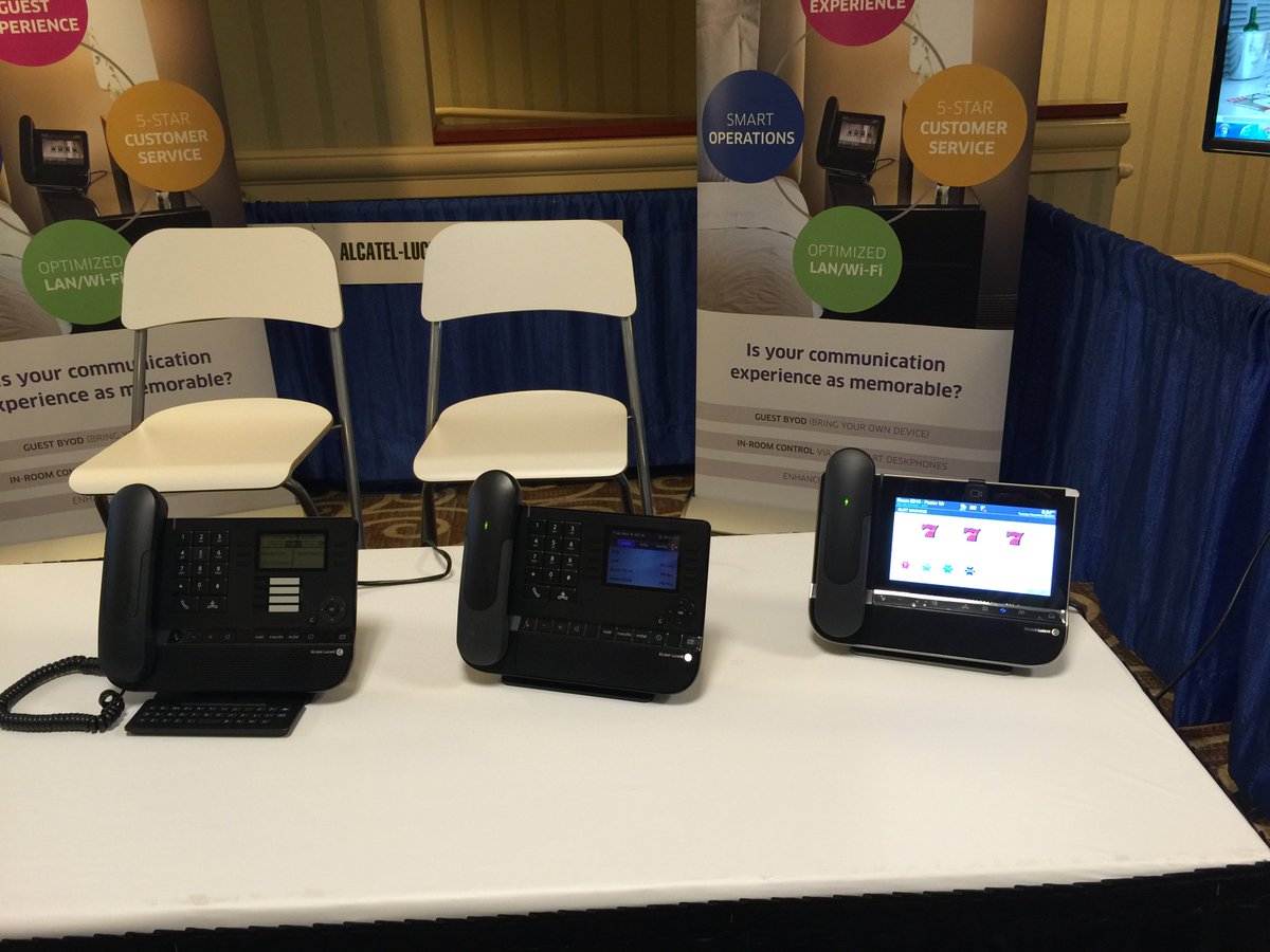 ALUEnterprise's tweet photo. Today at @TribalNetOnline ask how technology can deliver a better guest experience at booth 104 #hoteltech #TNet2016 https://t.co/vIj59HuFHs