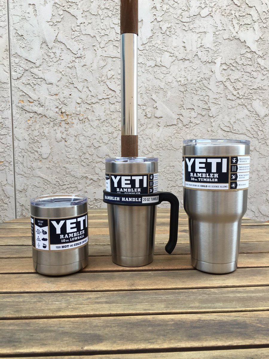 joyhaileyy's tweet photo. The Yeti Rambler series; tried and true. A great gift to give and receive. Shop Yeti today! https://t.co/u6JWoCogAB