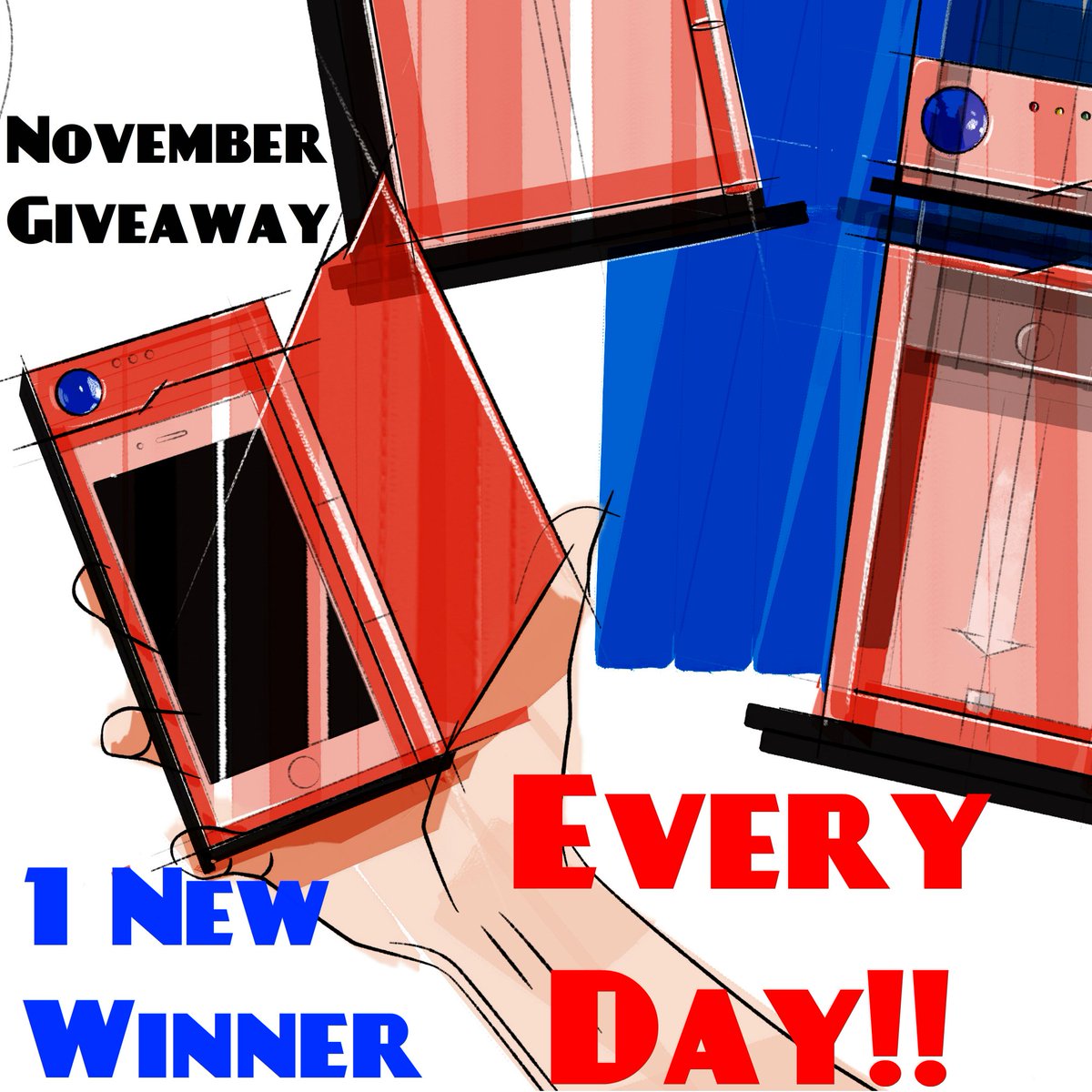 TheChargemander's tweet image. We are giving away 1 Chargemander ($149 value) Every Day Until Thanksgiving! Enter now: chargemander.com/pages/contest   #Sweepstakes #Giveaway