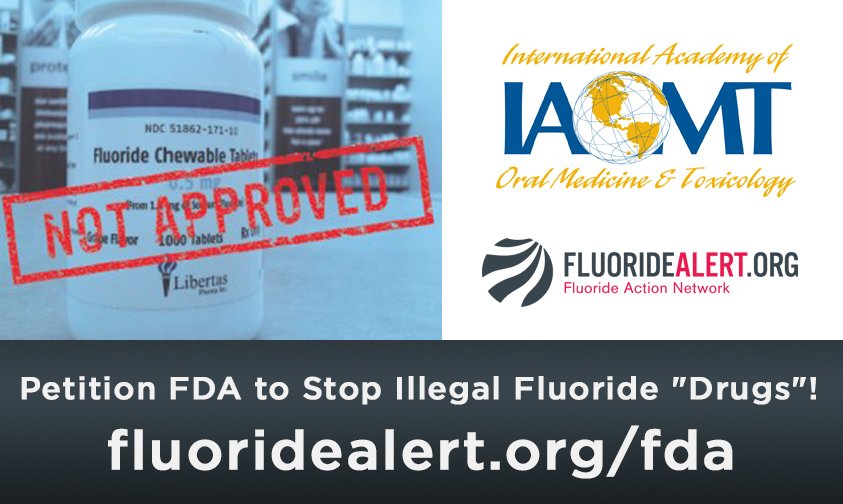IAOMT's tweet photo. The amount of fluoride taken in throughout a lifetime exceeds the human tolerance for this toxic substance
https://t.co/TkMeV0mmTe https://t.co/qcTNHaQzuY