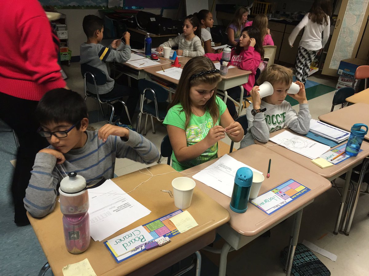 MrsStrell's tweet photo. Mystery Science Sound Unit partnering up to experiment #Strell https://t.co/D5069oCY3A