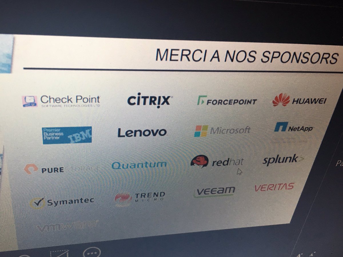 ArrowECS_Fr's tweet photo. Nos #sponsors à l'honneur pour le#ClubPrivilege @ArrowECS_Fr #Lille. @CheckPointFR @citrix @Forcepointsec @HuaweiFr @IBM_France @lenovofr https://t.co/b0PXCkRCHc
