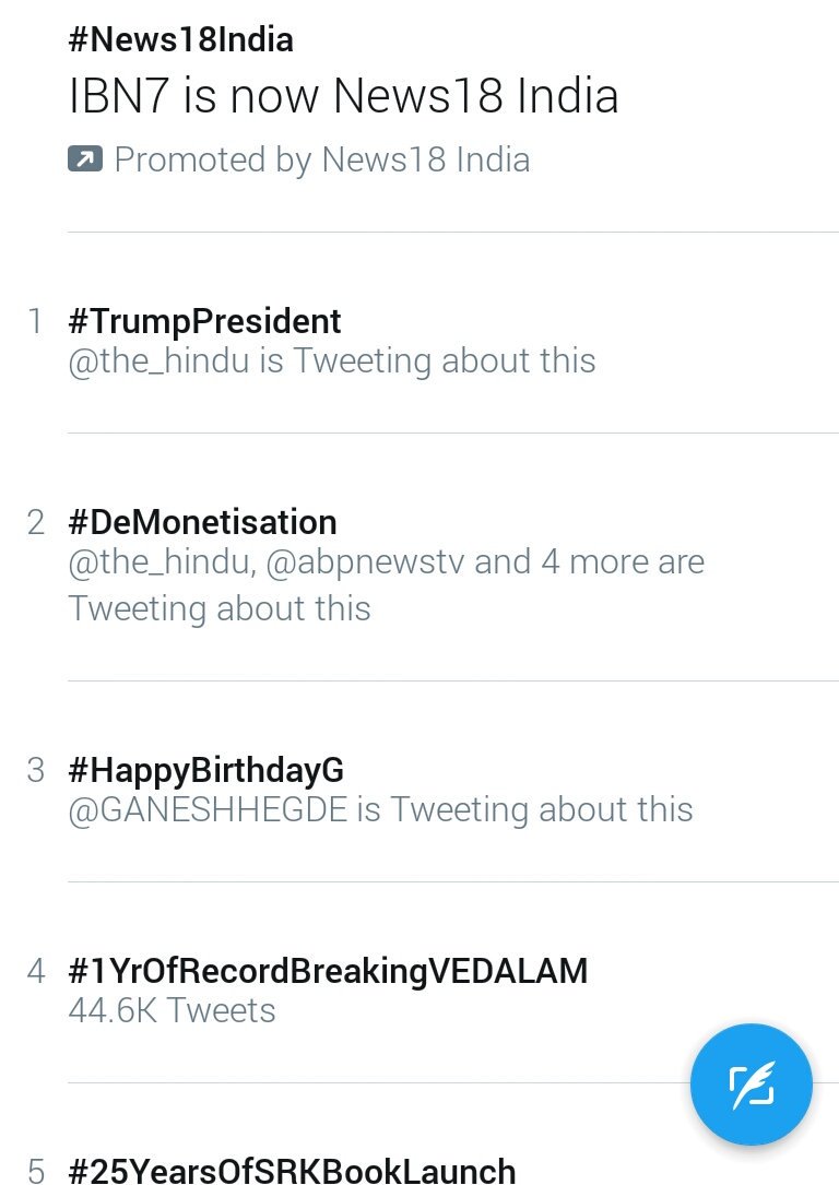 Top 3 trends #HappyBirthdayG