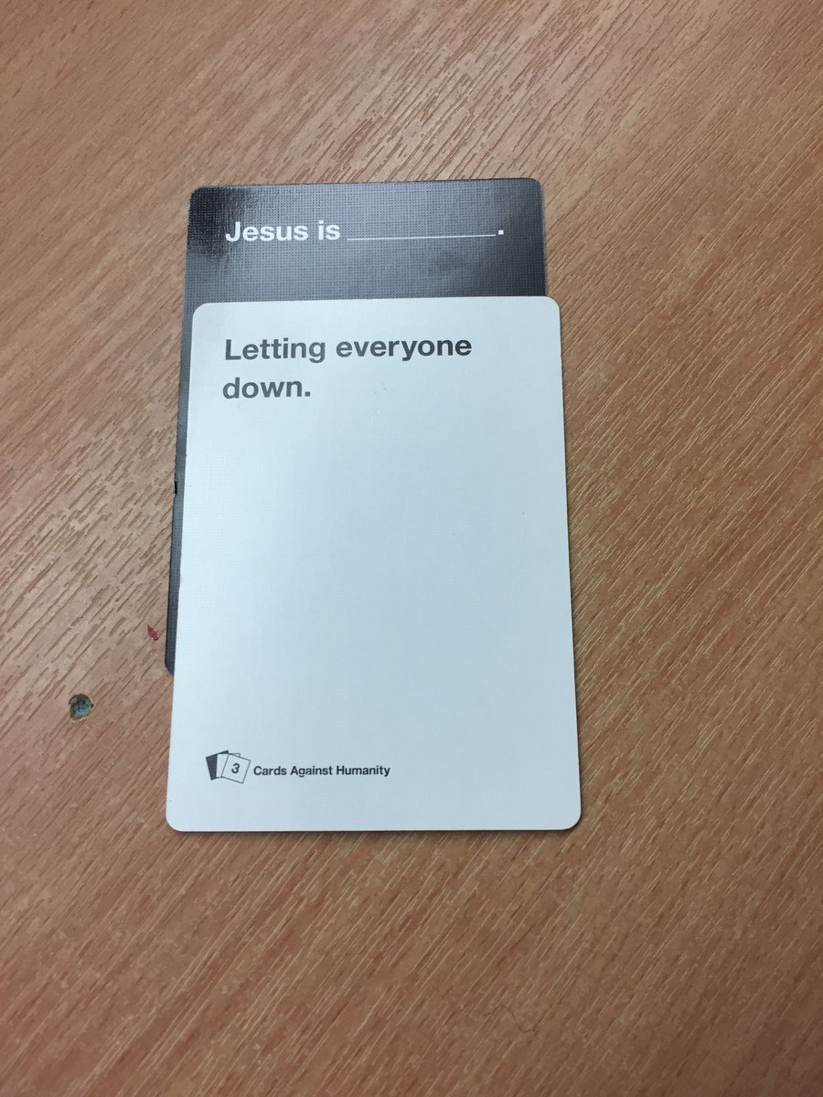 OddSoc's tweet photo. @realDonaldTrump the @CAH speak truth. @HillaryClinton @BarackObama https://t.co/7AWAFUanHe