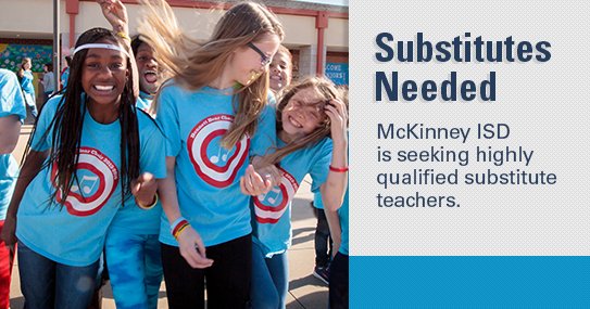 VegaElementary's tweet photo. MISD is seeking qualified subs. Make a difference in the life of a student!

Here’s how:  https://t.co/h7ZbCyuybz https://t.co/rtDcVRdZ58