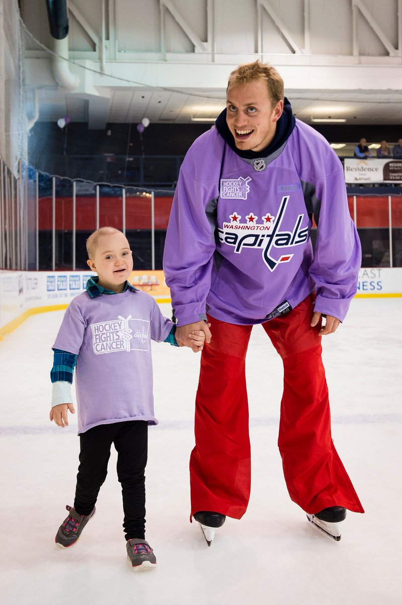 WishMidAtlantic's tweet photo. .@nateschmidt29 @Capitals Thank you for fighting for wish kid Amanda at #CapsFightCancer! She had a blast meeting you! https://t.co/LPCpR5DNQb