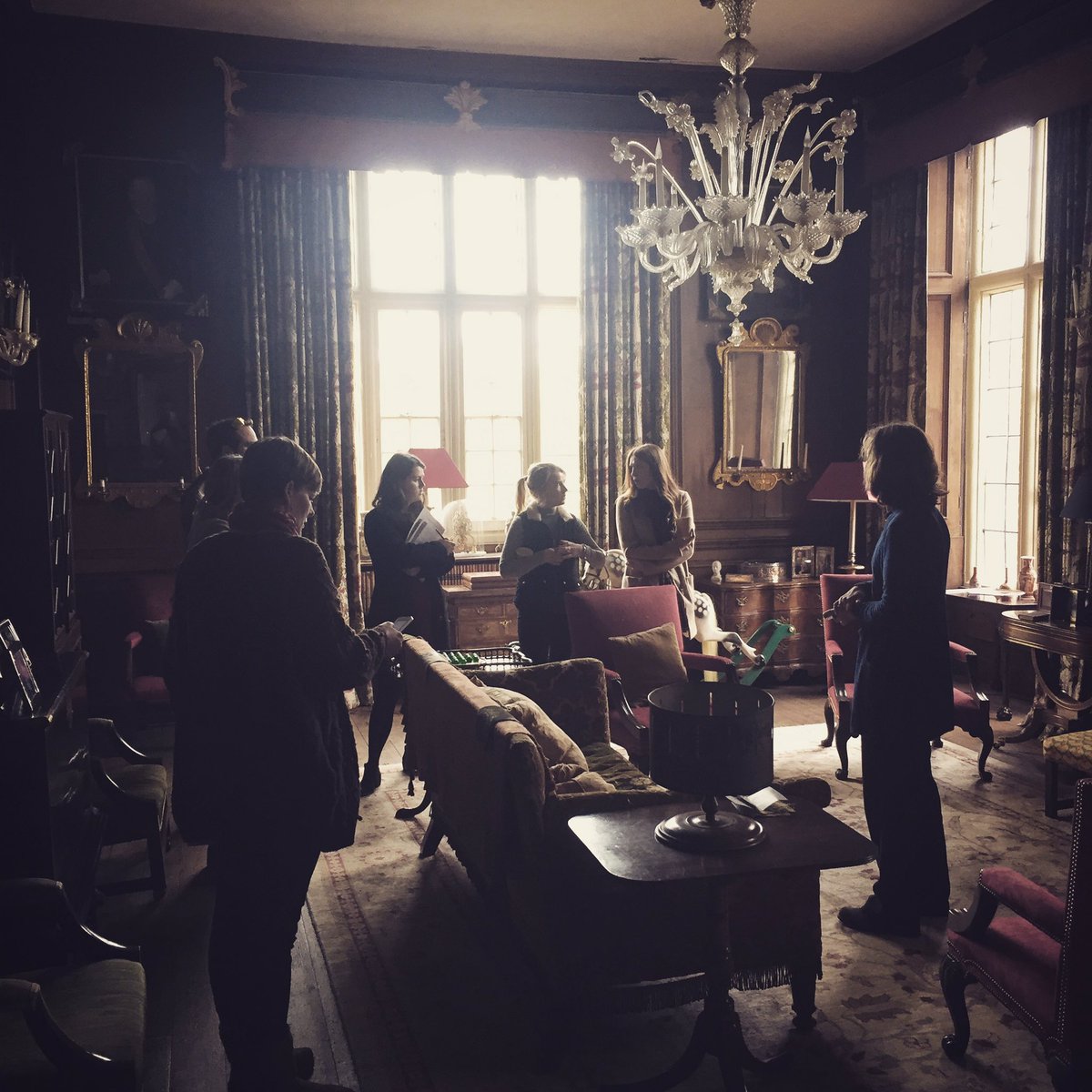 _howellthomas's tweet photo. Final design meeting with Claire and the team @DoddingtonHall before the install for this years #fairytale #christmasinlincoln https://t.co/LwjCMIJALP