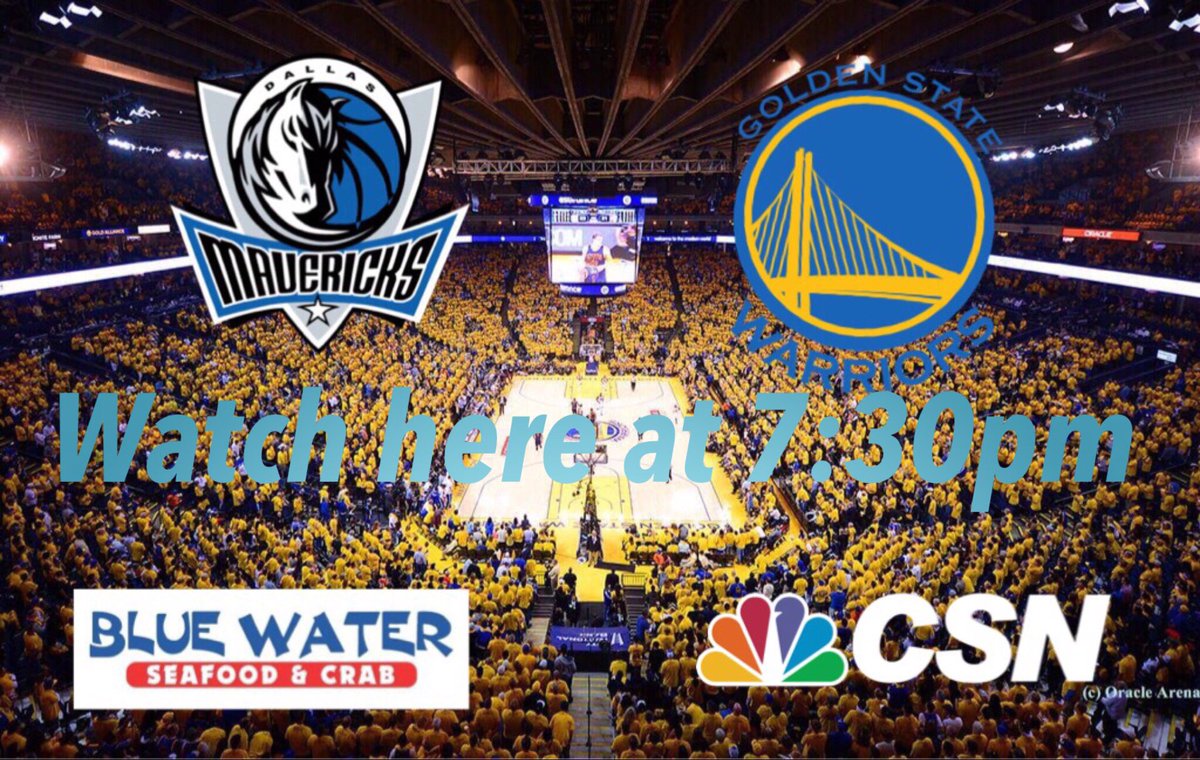BlueWaterSJ's tweet photo. Big gm @ #roarcle 2nite 4 the @warriors as they face @dallasmavs @ 7:30pm. #dubnation #warriorsground #warriors #mavericks #nba #csnbayarea https://t.co/eb2NWiMq9S