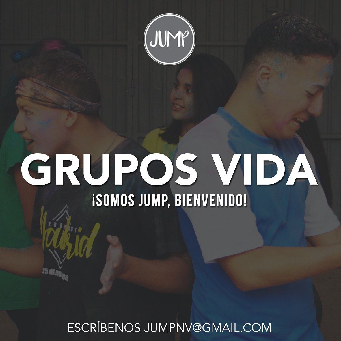 JumpNuevaVida's tweet photo. Los grupos vida son lugares especiales para sentirte apoyado y crecer cerca de amigos! No faltes al tuyo!
#SomosJump #MegustamiGV https://t.co/3zPrXUn9wL