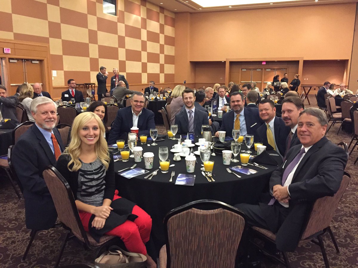 Another great Chairman's Breakfast by the <a href="/okcchamber/">Greater OKC Chamber</a>! Glad we could be a part of today's event. #VBank
