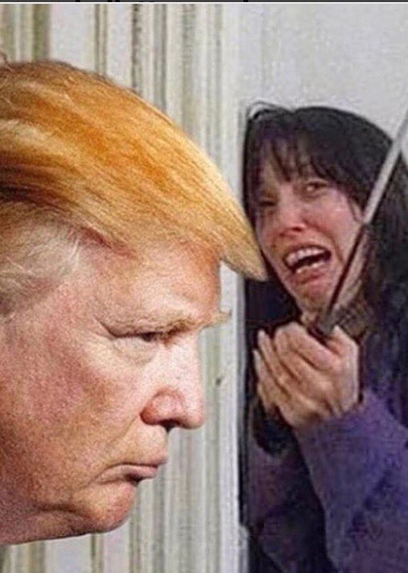anarchypopcorn's tweet photo. #USDecides2016 #TrumpMovie #horrorclowns https://t.co/4zQwCKCL6Q