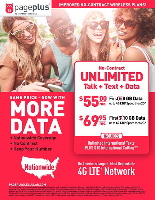 Rush_Star's tweet photo. Same Price NOW WITH MORE DATA! #pageplus #rushstarwireless #moredata https://t.co/jxmgNUkEag