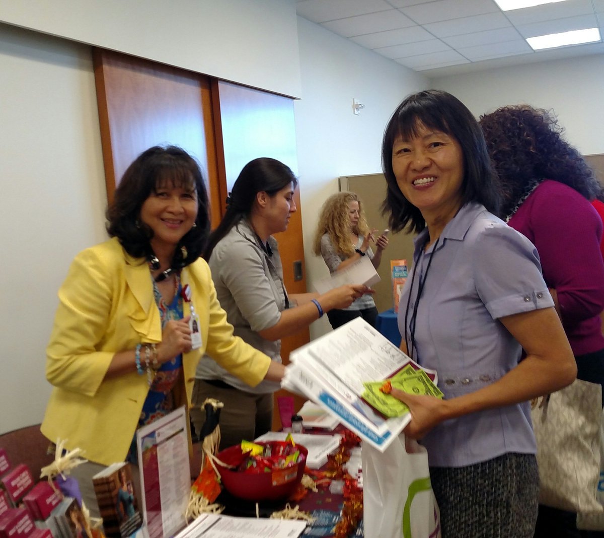 CNLV's tweet photo. To all our wonderful employees, #CNLVhealthfair runs until 3 p.m. today. Don't miss out! #progressiveworkplace #HealthyLiving https://t.co/1WO8Ste2ty
