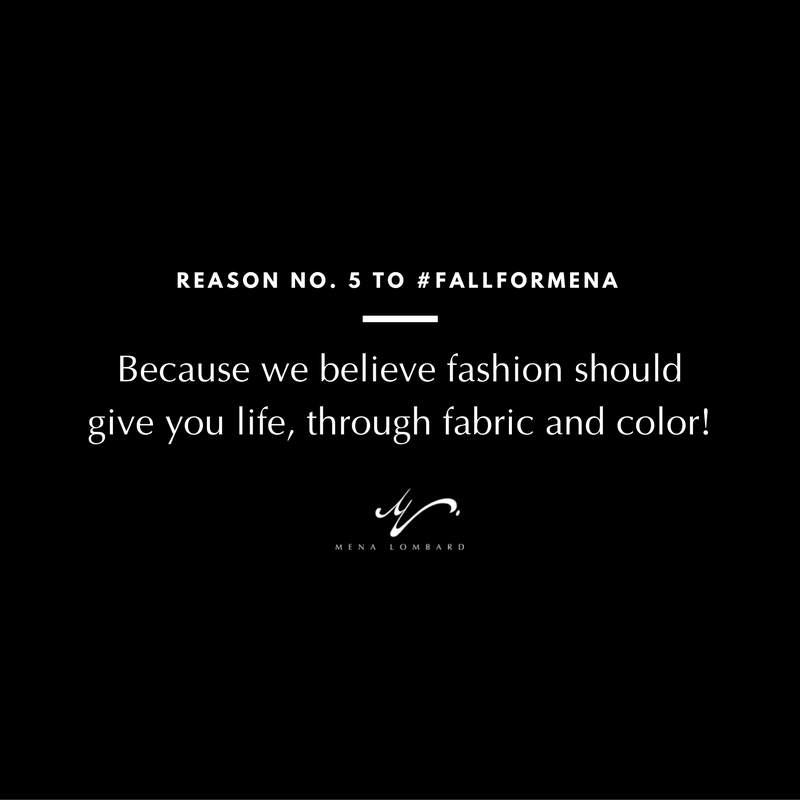 menalombard's tweet photo. The power of #fashion.  #FallforMena https://t.co/lc0owWrXnT