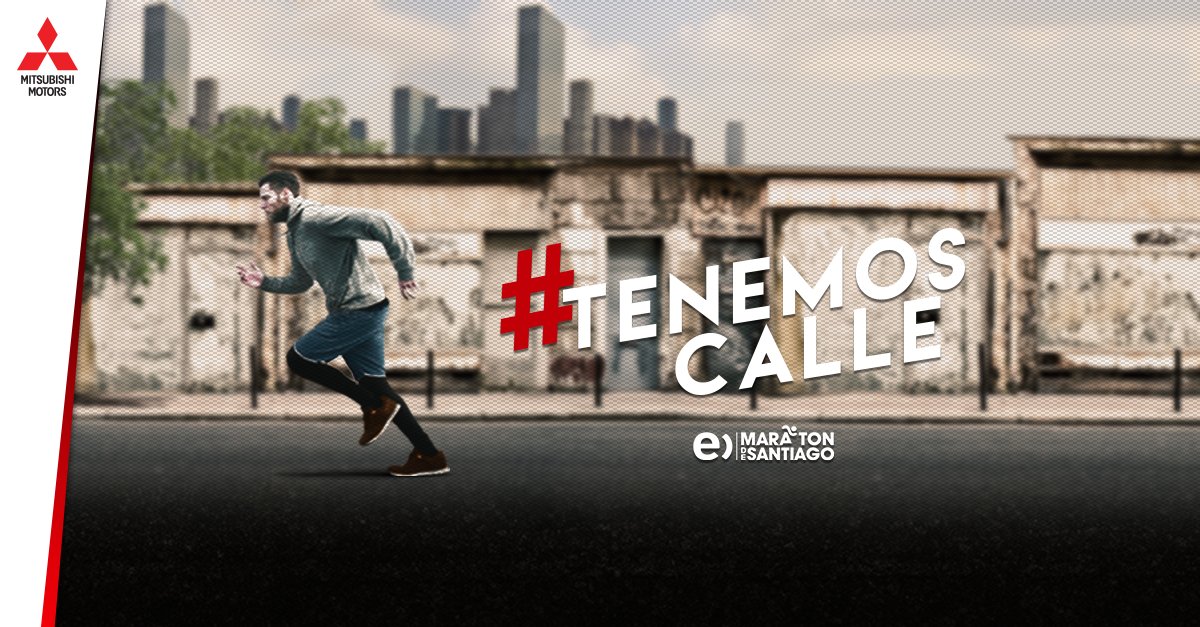 MitsubishiChile's tweet photo. ¡Participa por una inscripción al @maratonsantiago! Cuéntanos qué te motiva a competir usando #TenemosCalle #VamosTodos y @MitsubishiChile. https://t.co/rmSc9RhdXb