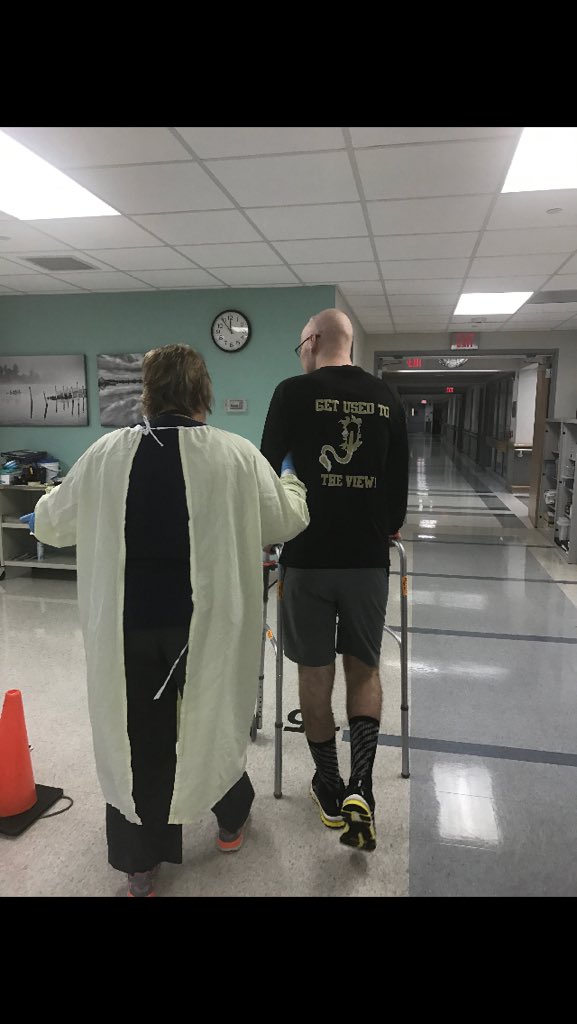 brooksssupdated's tweet image. Brooks in physical therapy this morning