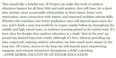 sterlingcollege's tweet photo. Faculty of Outdoor Education Anne Morse responds to #Oregon's #Measure99 https://t.co/QskpqxWlsu https://t.co/FJ5dT202w0