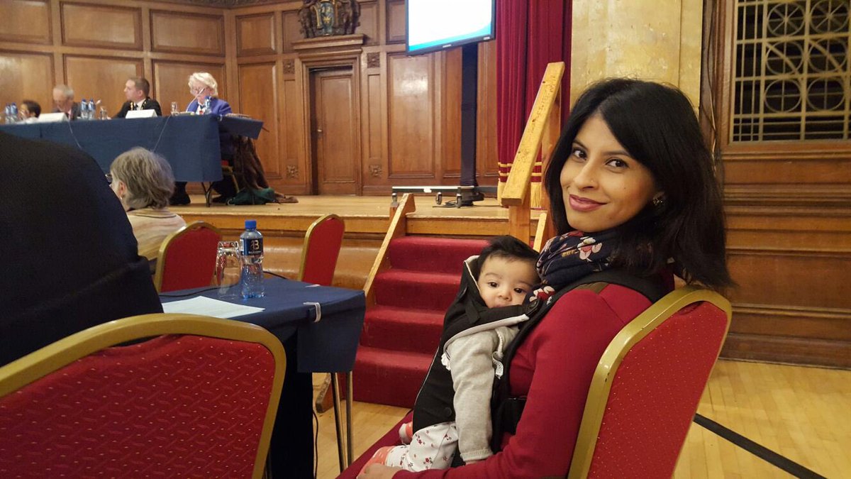 MuradQureshiLDN's tweet photo. Youngest member of Westminster full Council @CityWestminster tonight - Cllr Amàlia Qureshi-Shabbir for under 1's! @UKLabour @PapyaQureshi https://t.co/VFEw54a3LP
