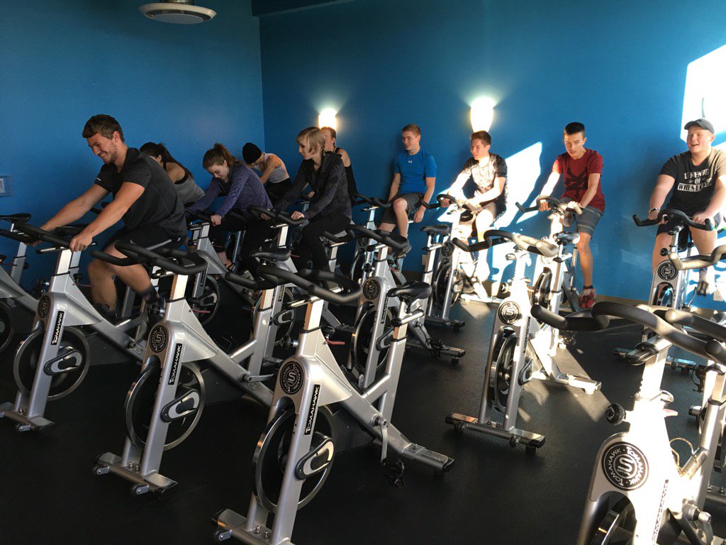UGDualCredit's tweet photo. Spin-doctors rocking the bike! @theheights11 @CDprincipal @randallugolini @georgiancollege https://t.co/3uUggXbAzs