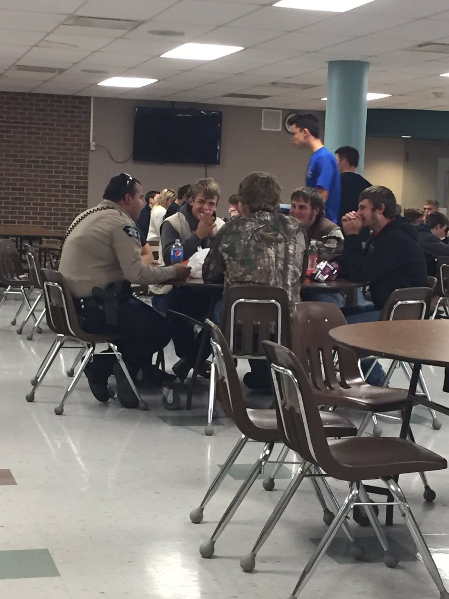 Really appreciate Officer Torres building relationships with our kids. A good man, he is. #keepingrockcreeksafe