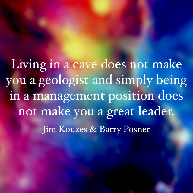 Evans_Integris's tweet photo. "...simply being in a management position does not make you a great leader" @Jim_Kouzes #BarryPosner #TLCTalk https://t.co/1RFEW2fDun