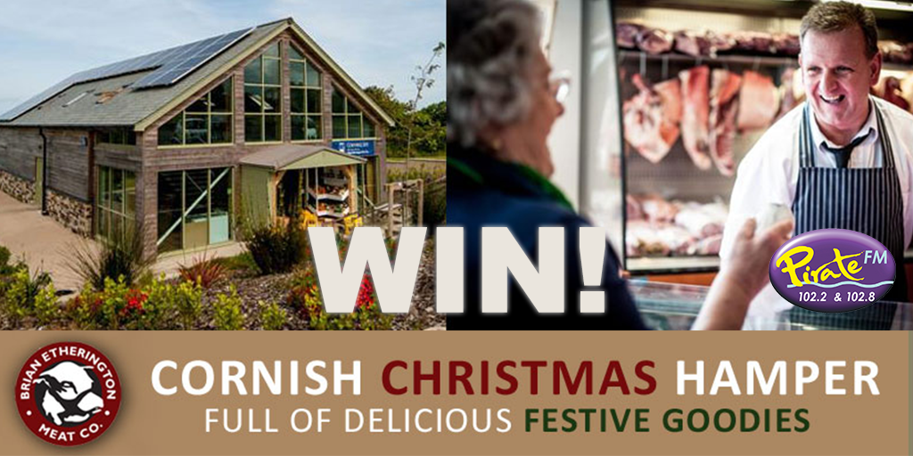 HitsCornwall's tweet photo. Pirate FM are giving you the chance to win a DELICIOUS Christmas hamper from @Etheringtons Farm Shop! https://t.co/ZTDqWjrtDi https://t.co/LvZIFvIodx