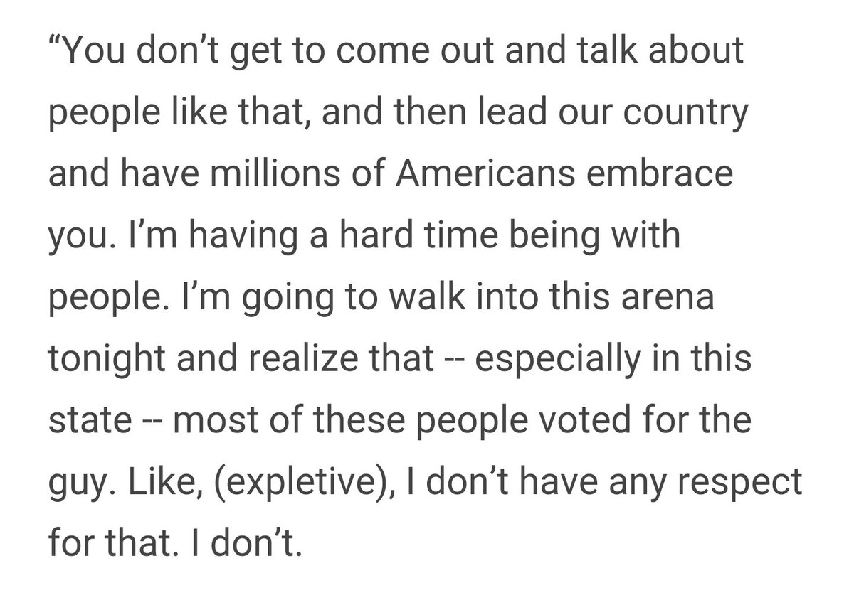 H00PINATI's tweet image. A few highpoints of the rant Stan Van Gundy went on regarding Trump. Brought me to tears, tbh.