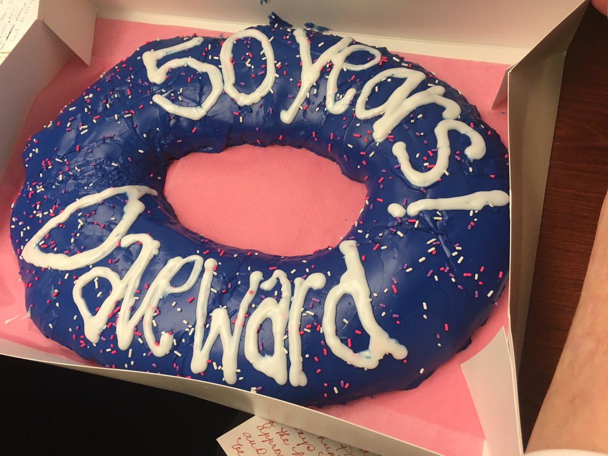MelanieLawson13's tweet photo. HUGE day 4 our star anchorman @DaveWardABC13! Celebrating 50 years #WorldRecord! Lots of gifts &amp; love &amp; watch @abc13houston 4 his story https://t.co/L49bXz0hJQ