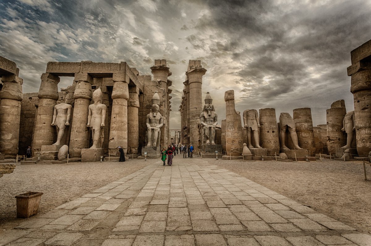 Luxor Temple was all about renewal: for the gods, the king, and Amenhotep III's statues recarved for Ramesses II.