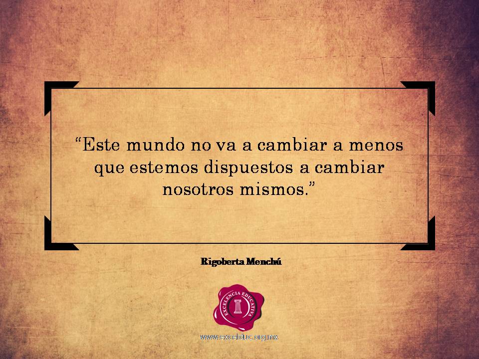 Excelduc's tweet photo. El cambio comienza con nuestra persona. https://t.co/c7NQEt2uc6