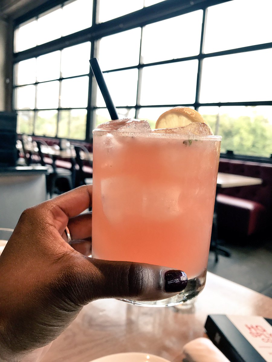 Take time for yourself today! Hit up <a href="/HGSplyCo/">LivingHG</a> for Happy Hour! The Strawberry Smash is a must ✨
