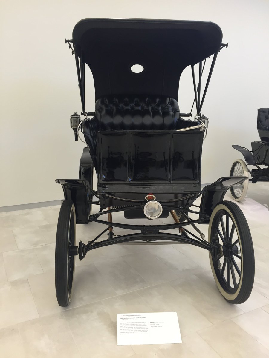 DesignRosetta's tweet image. From 1909 the Bailey Phaeton Electric Car. Tesla's mass success is recent- change happens, just more slowly than anticipated.