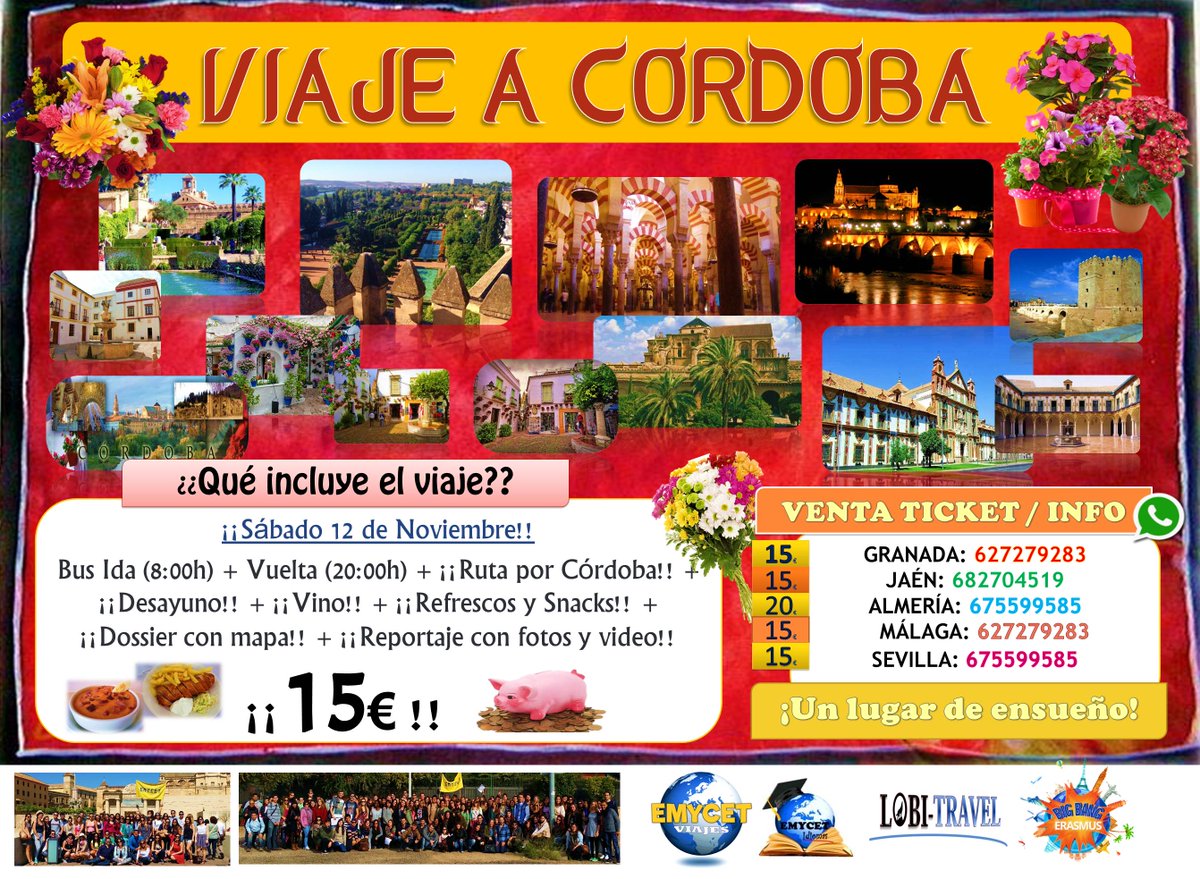 This weekend Córdoba or Madrid? =) =)