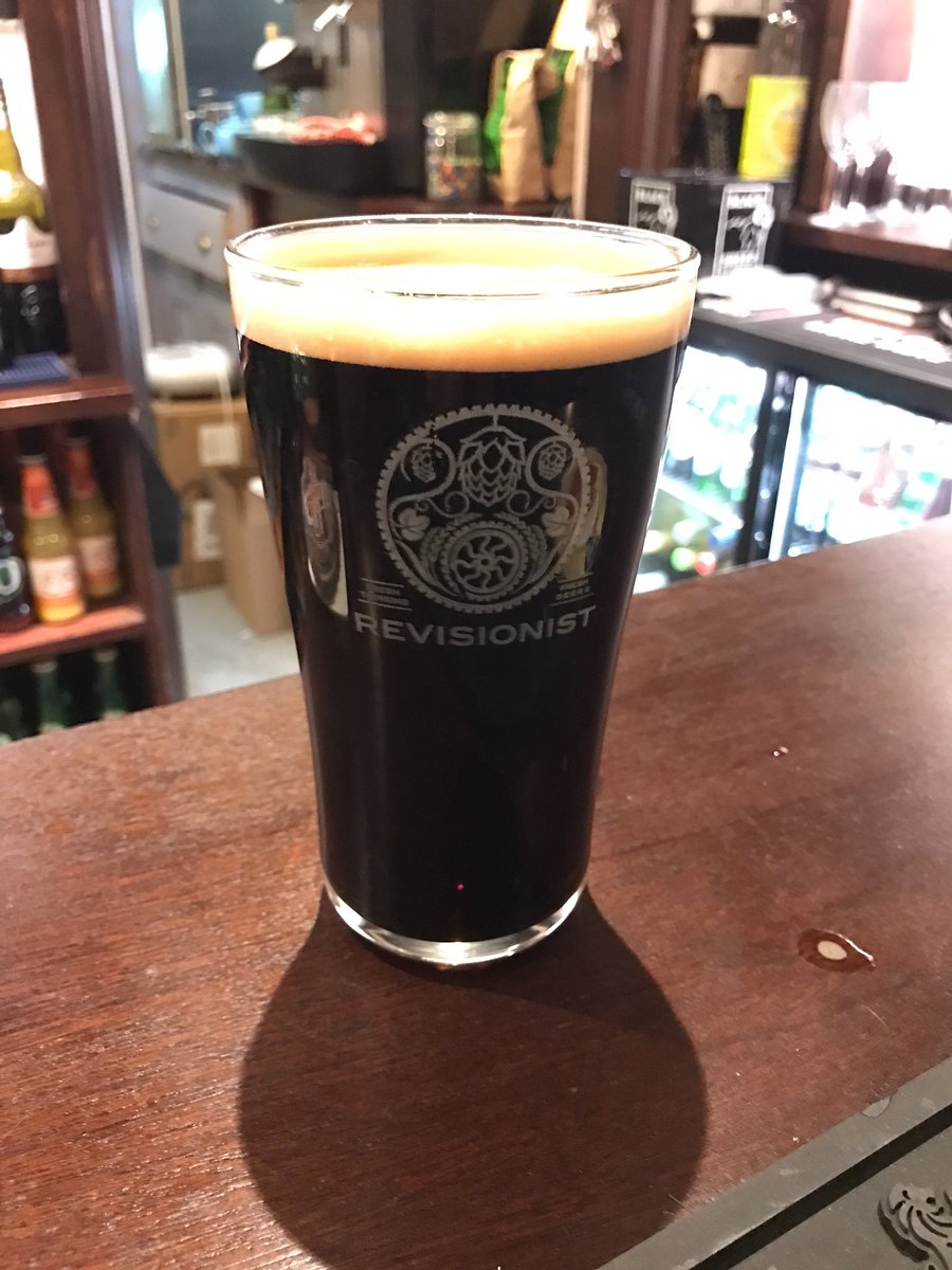 moray_taylor's tweet photo. This black cherry stout @RevisionistBrew is bloomin' stunning @MinsterInn https://t.co/snLaUjQeso