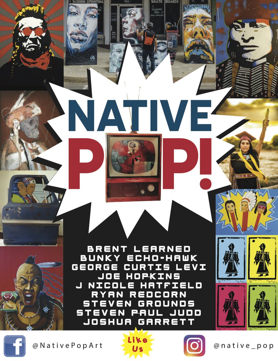 CAIIFF's tweet photo. Native Pop is a show that will showcase some top Native American street, progressive, contemporary and pop artists from around the country. https://t.co/YdtvOq0kKZ