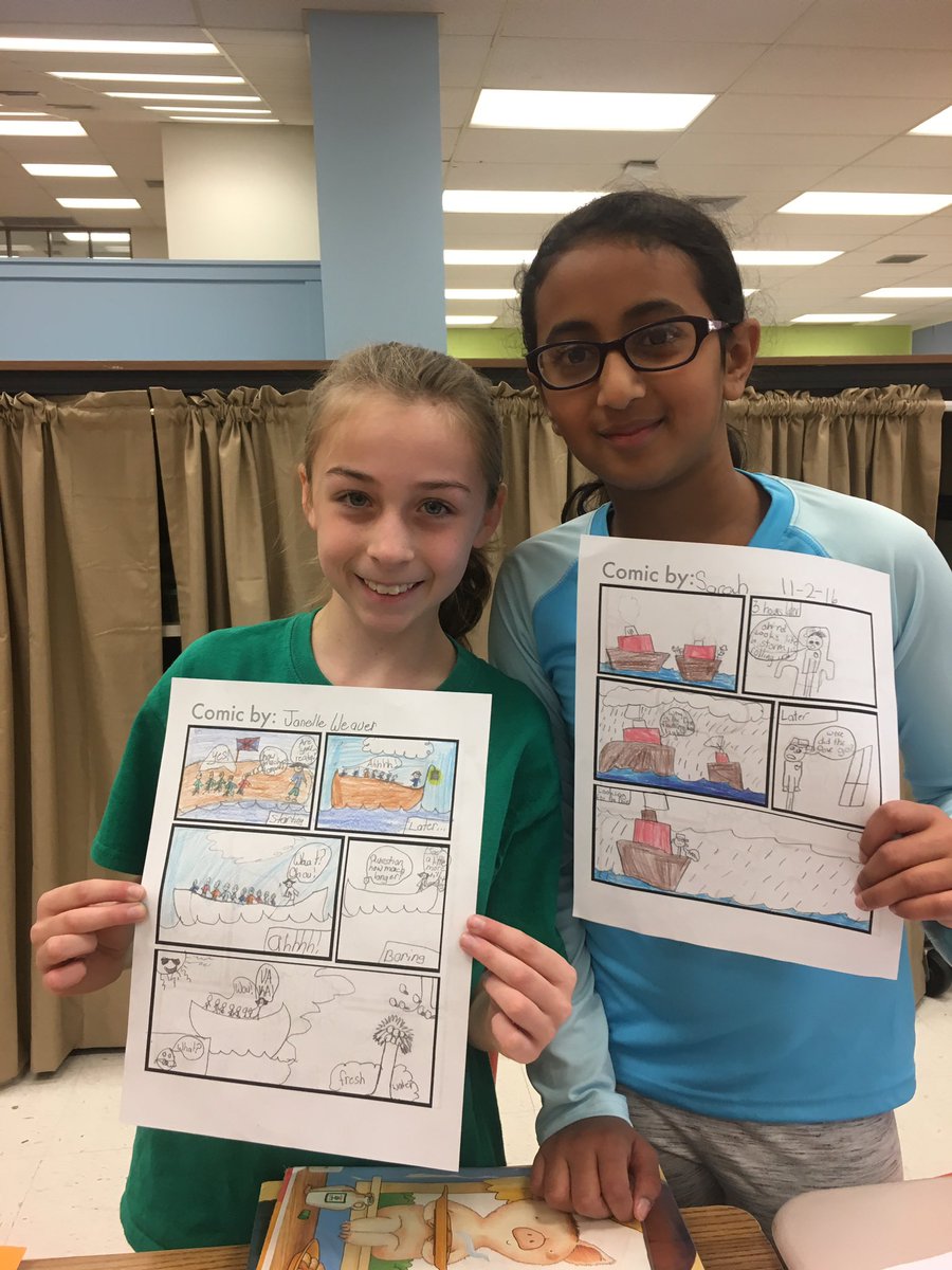 Creating comics as a fun way to summarize historic events - the journey of the Ark and Dove. <a href="/PrincipalJennSP/">Jenn Scarberry Price</a> <a href="/wcpsmd/">WCPS Maryland</a>