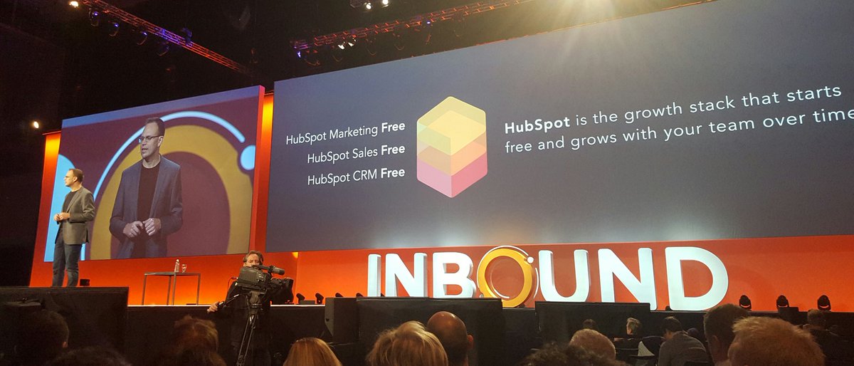 reponi's tweet image. small business owners: looking for free #CRM & marketing tools? @HubSpot just launched a free version of its marketing platform #INBOUND16