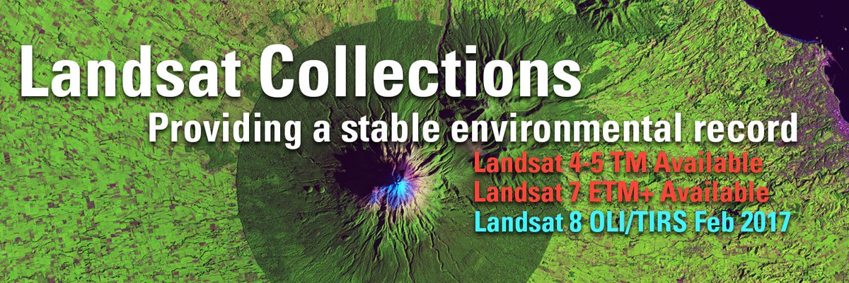 USGSLandsat's tweet photo. Over 1 million #Landsat 4-7 #Collections scenes available for download. USA #Collections complete &amp; available. https://t.co/NDeMORiLZ7 https://t.co/Sh6Hv6FPFG