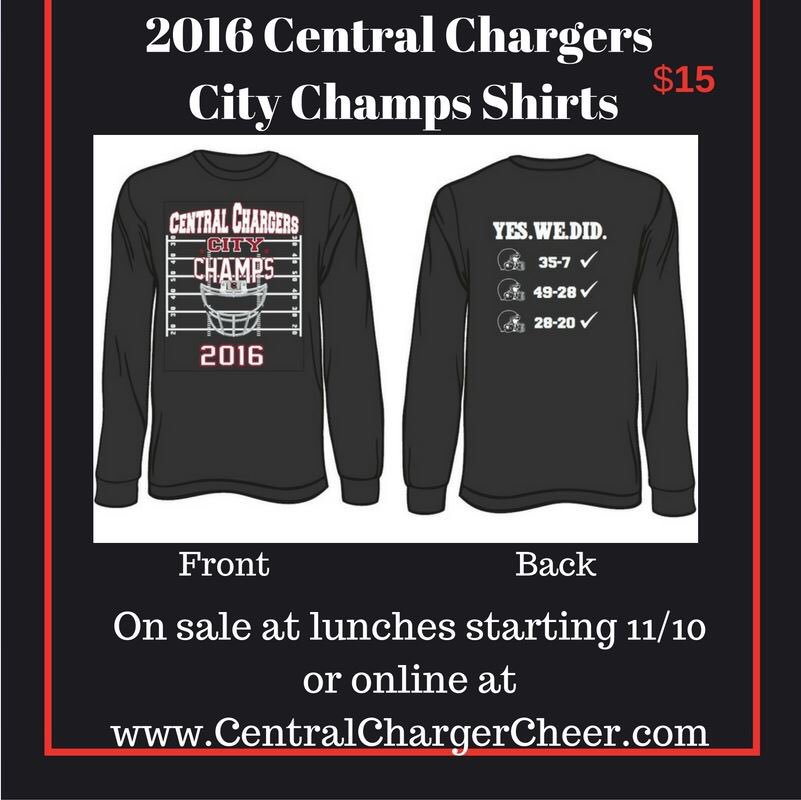 Starting tomorrow, buy your city champs shirt!