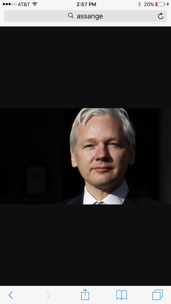 Trump is choosing Julian Assange White House Press Secretary